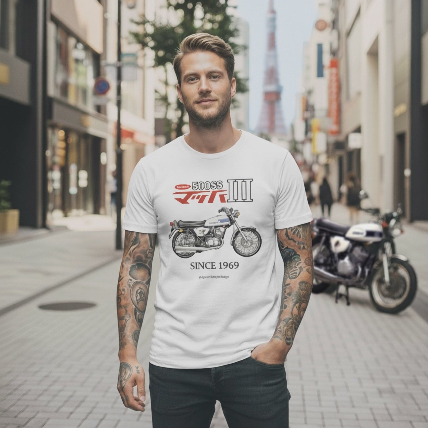 KAWASAKI 500SS MACH III | T-shirt