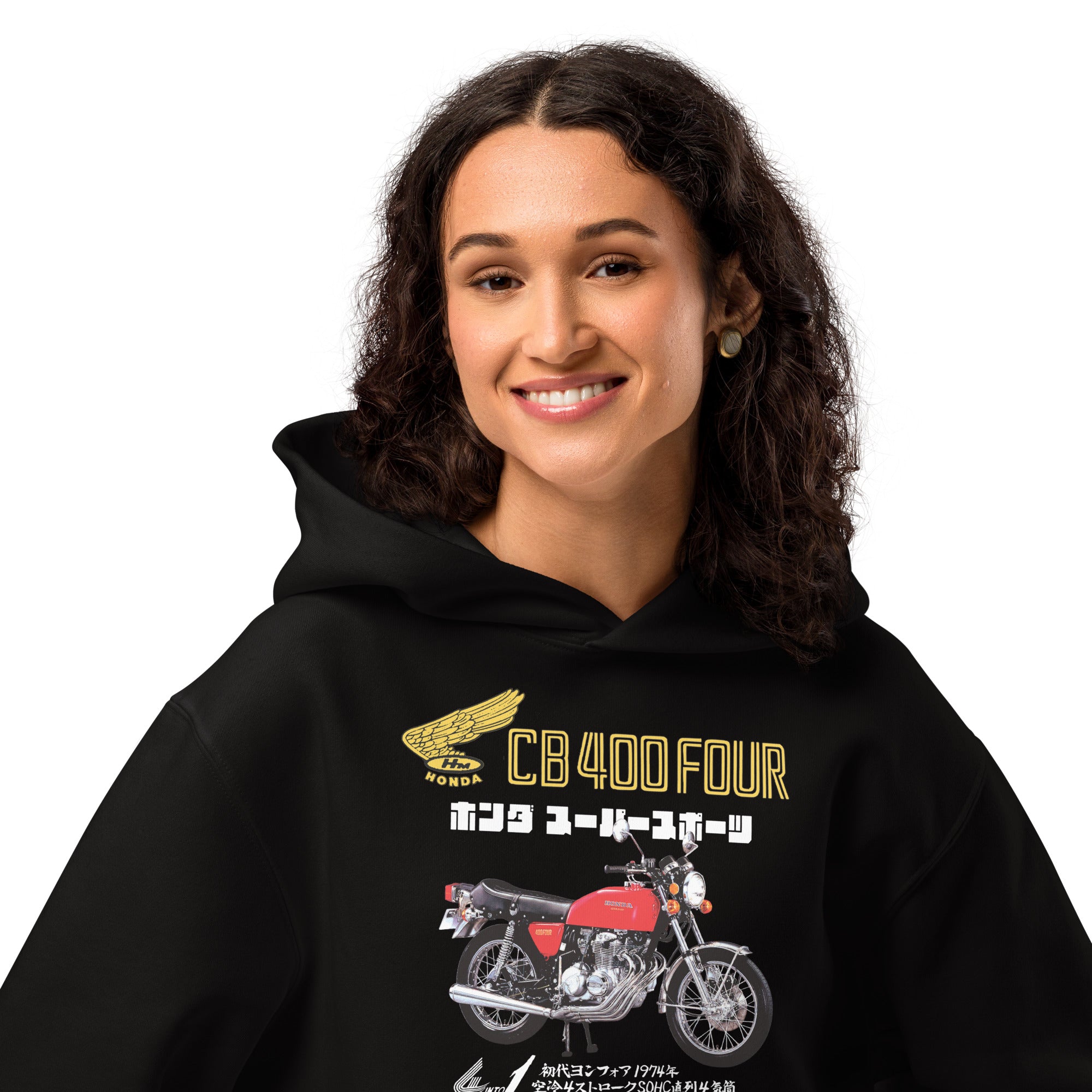 HONDA CB400 Four | Oversized heavyweight hoodie – Origami Design Tokyo